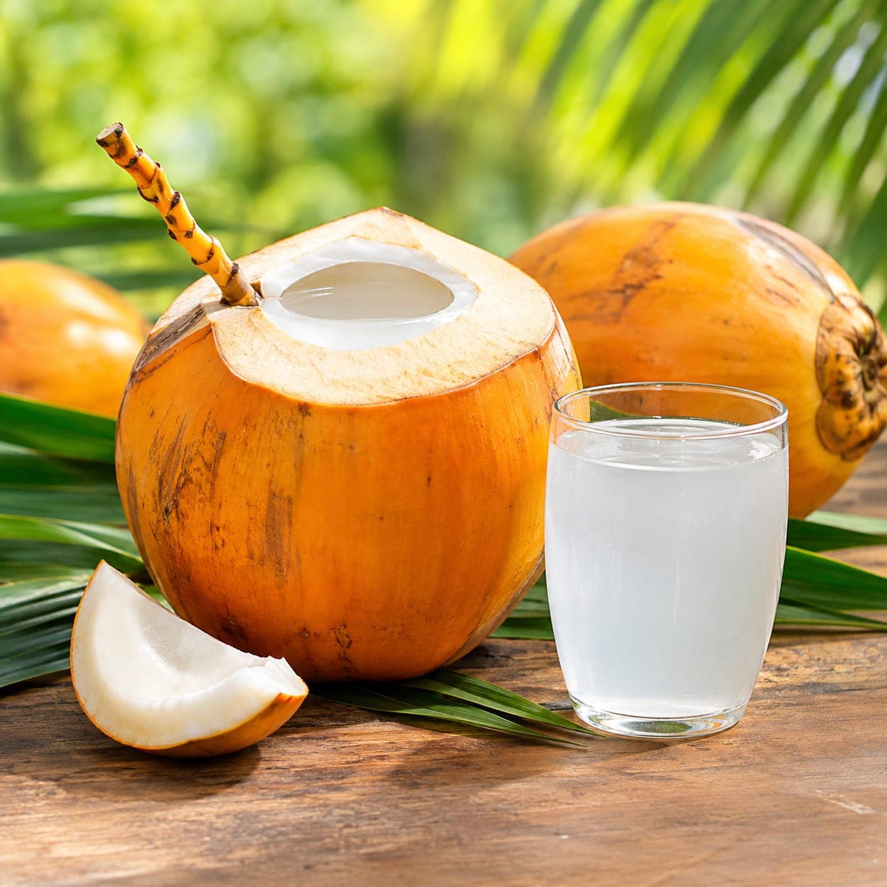 Orange Tender Coconut