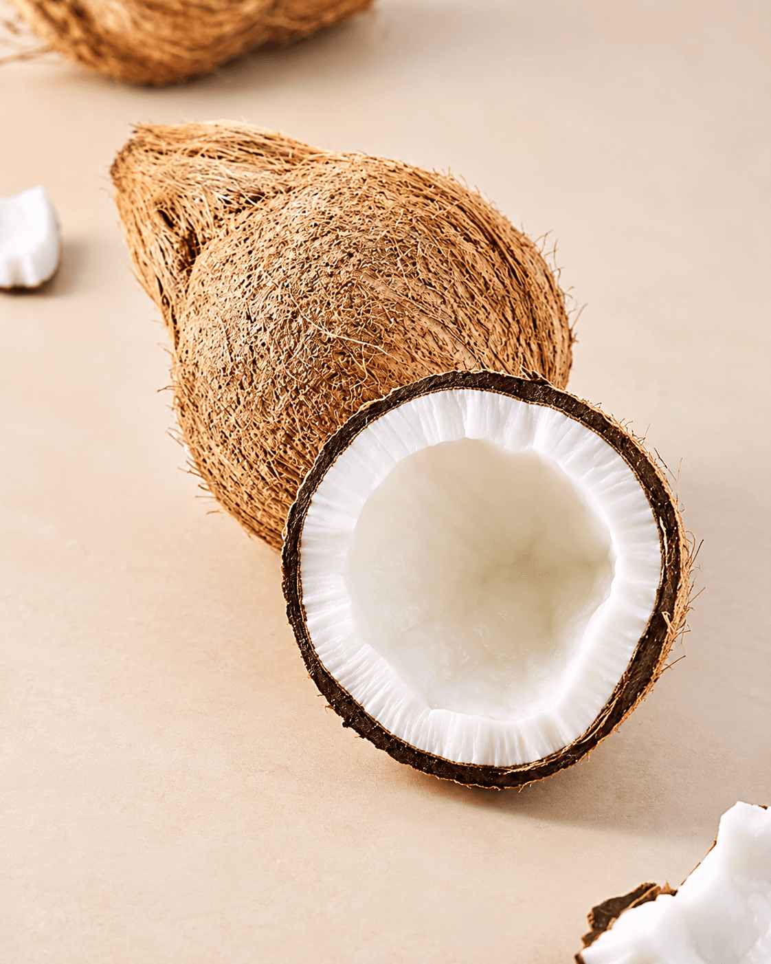 Semi-Husked Coconut